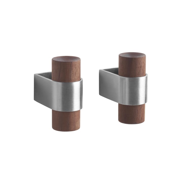 Dowel 2-pak knag, stainless steel, 2-pak Kristina Dam Studio