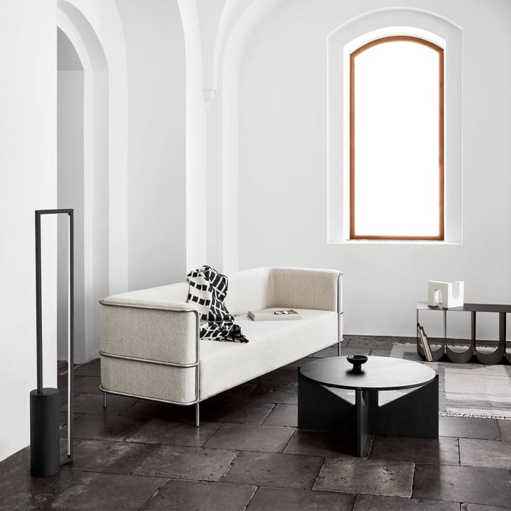 Modernist 2-pers. sofa - stof Orsetto Col.01/2 beige - Kristina Dam Studio