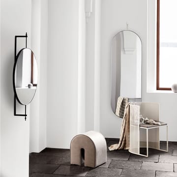 Rotating spejl - beige, full size - Kristina Dam Studio