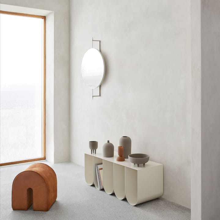 Rotating spejl, beige, full size Kristina Dam Studio