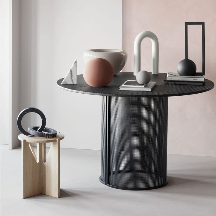 Stool skammel, Oak black Kristina Dam Studio