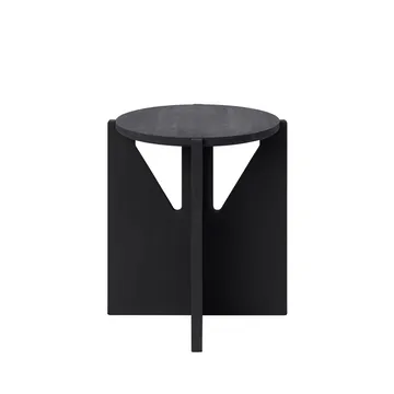 Stool skammel - Oak black - Kristina Dam Studio
