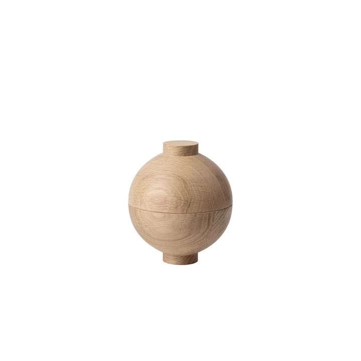 Wooden Sphere skål Ø12x15 cm, Eg Kristina Dam Studio