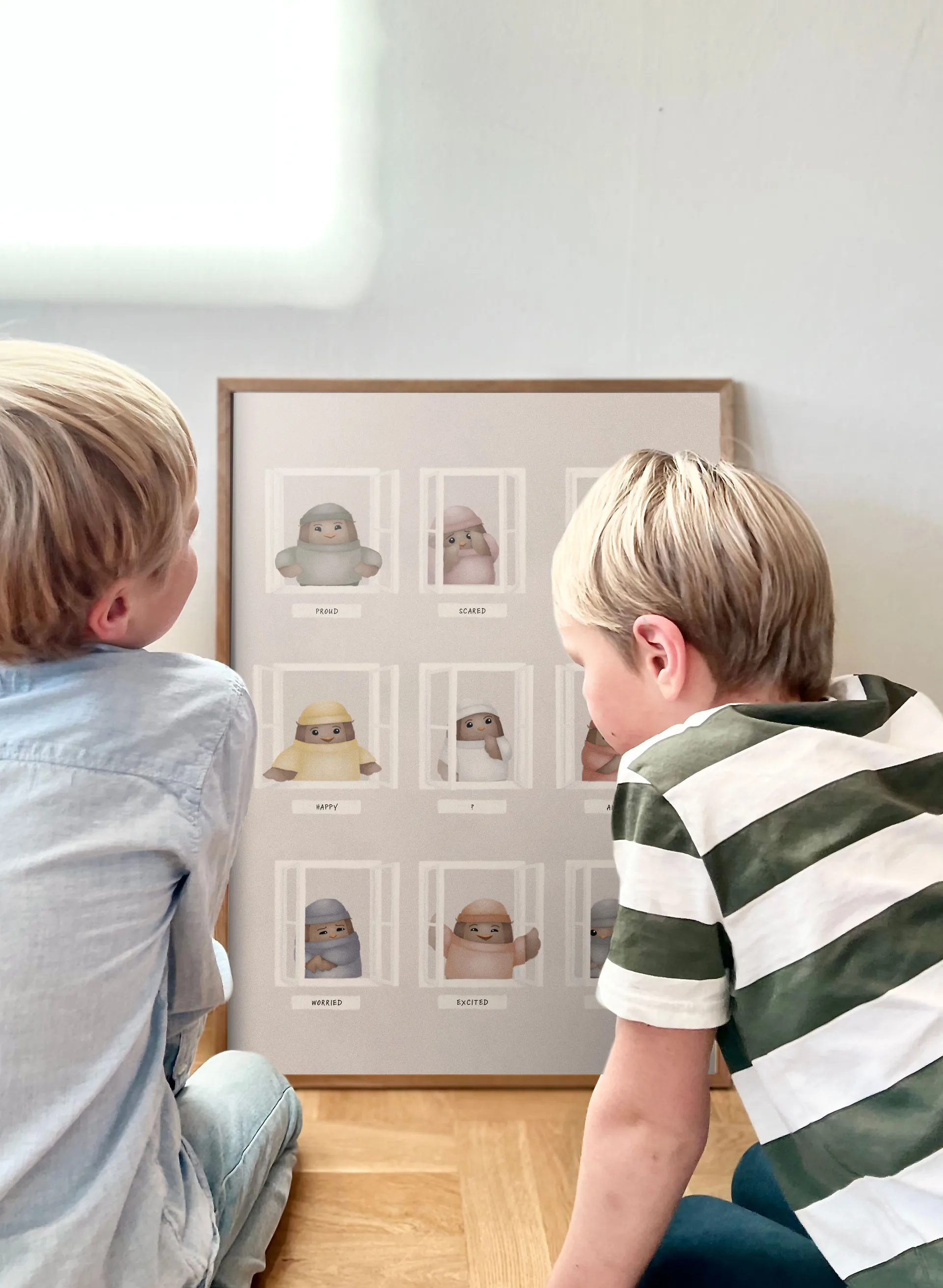 My feelings plakat, 30x40 cm Kunskapstavlan®