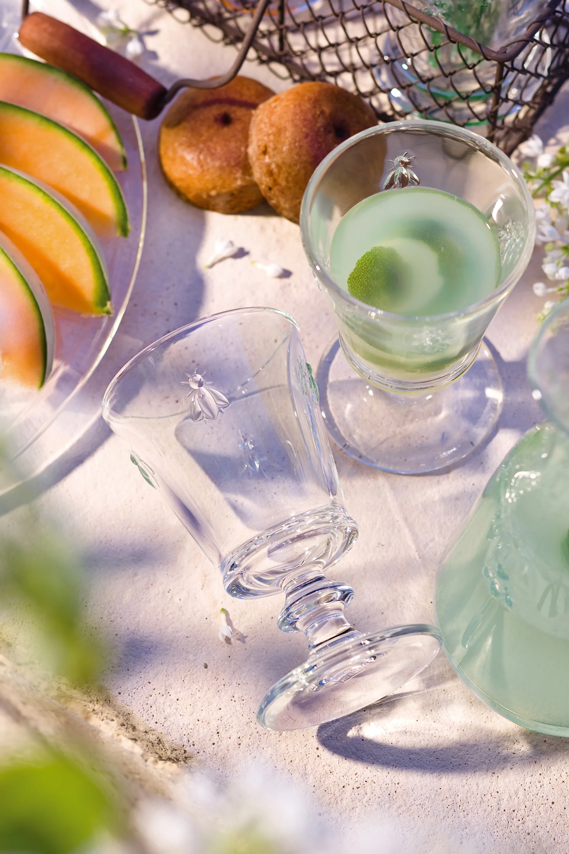 Abeille vinglas 24 cl 6-pak, Klar La Rochère