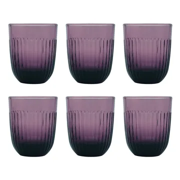 Ouessant vandglas 29 cl 6-pak - Aubergine - La Rochère