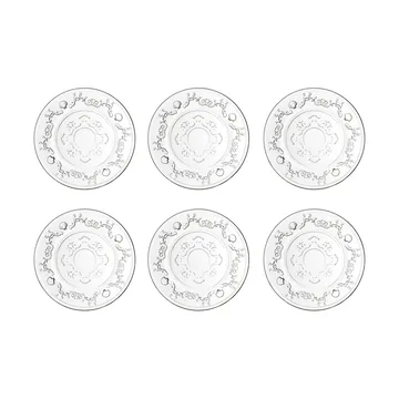 Versailles assiet 6 pak - Glas - La Rochère