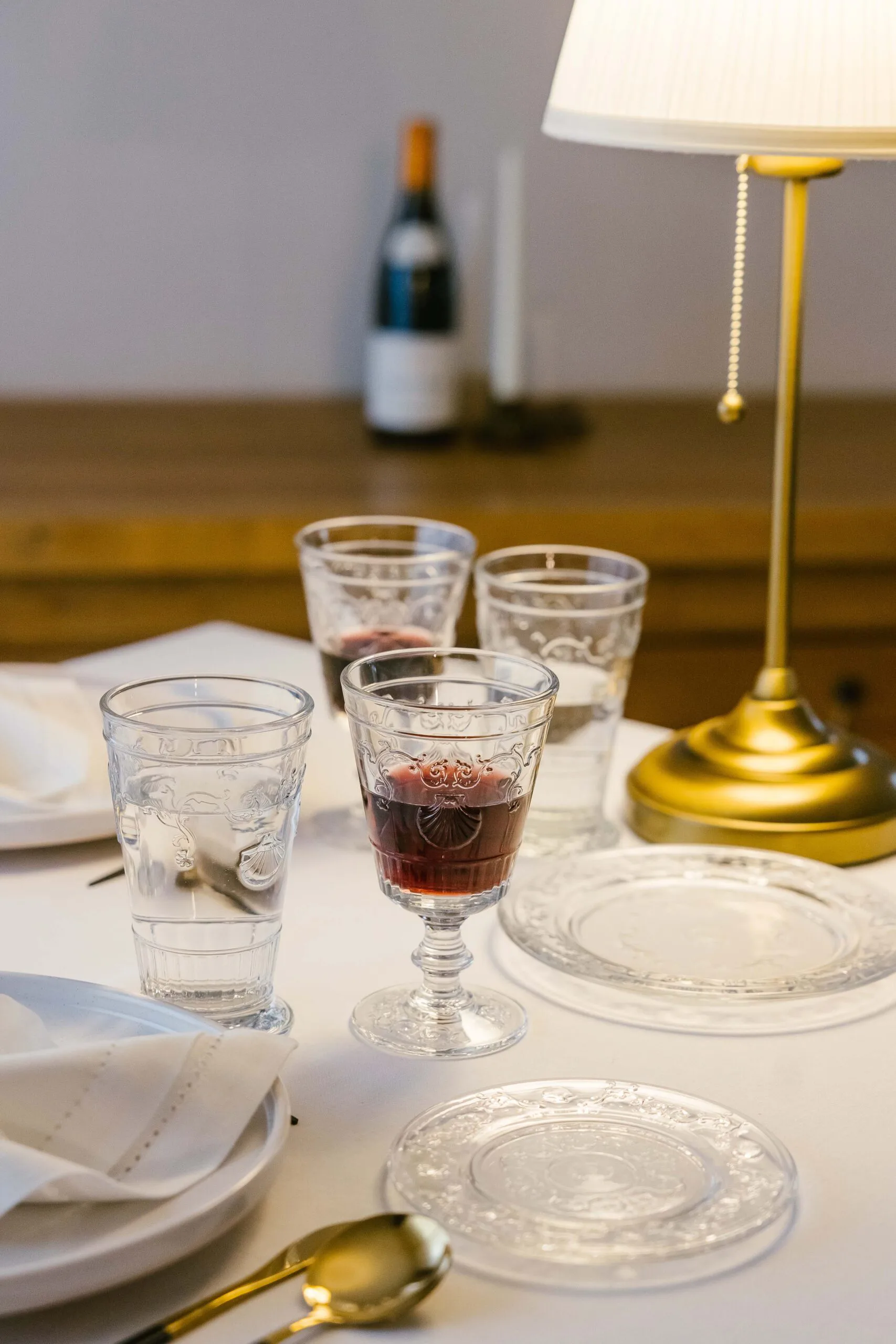 Versailles assiet 6 pak, Glas La Rochère