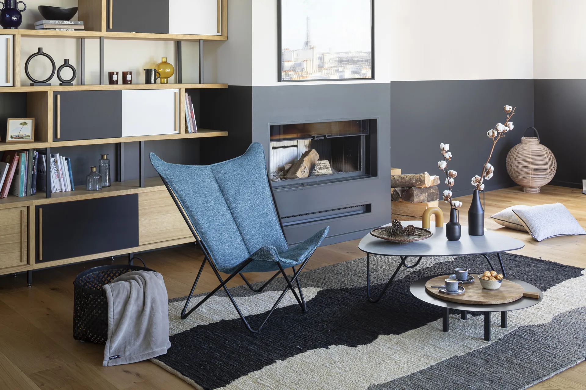 Sphinx solstol, Sunbrella Cobalt Lafuma