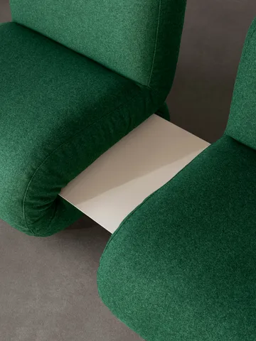 BAU lænestol - Vidar 0542 rød, lige - Lammhults