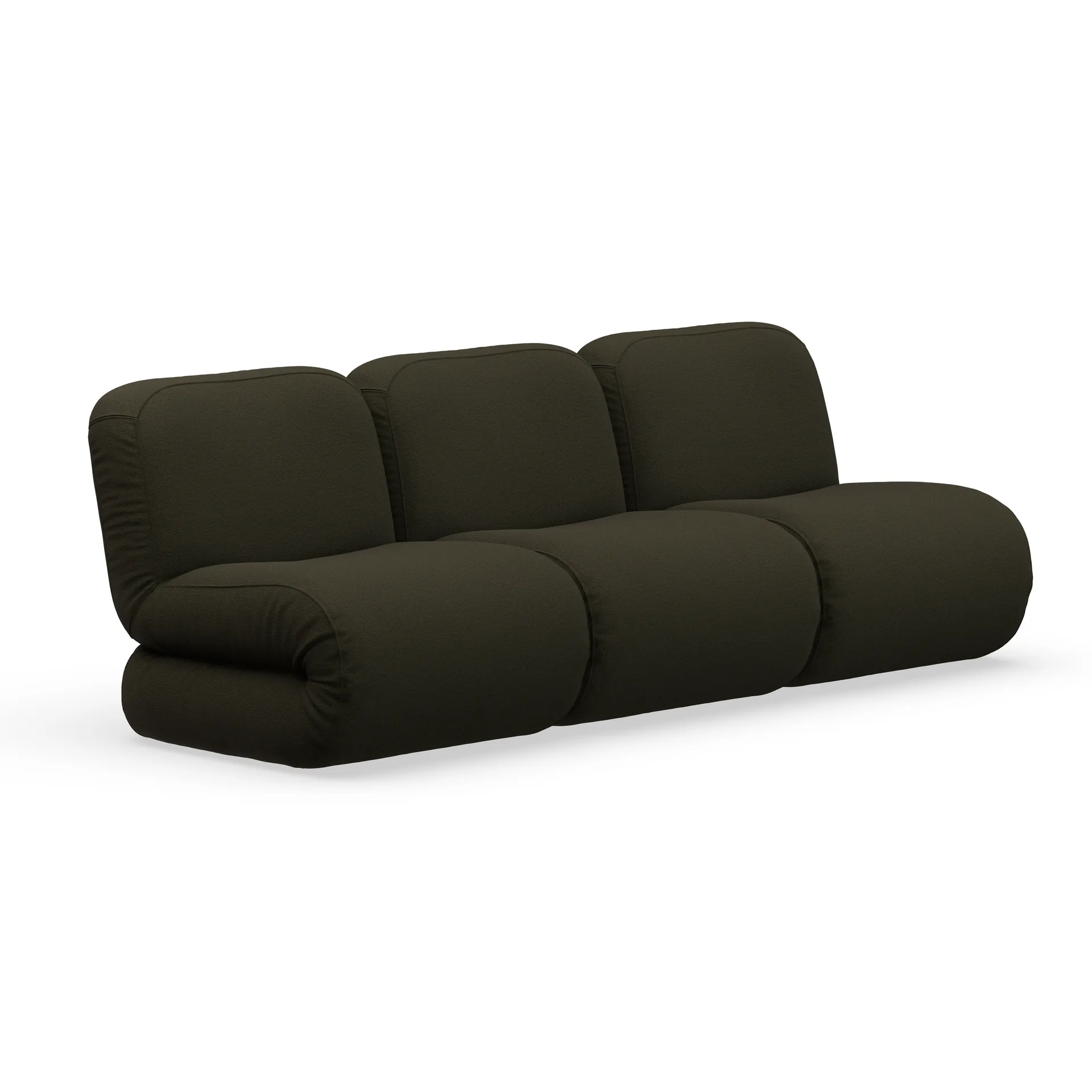 BAU sofa 3-personers, Barnum pine,  Lammhults