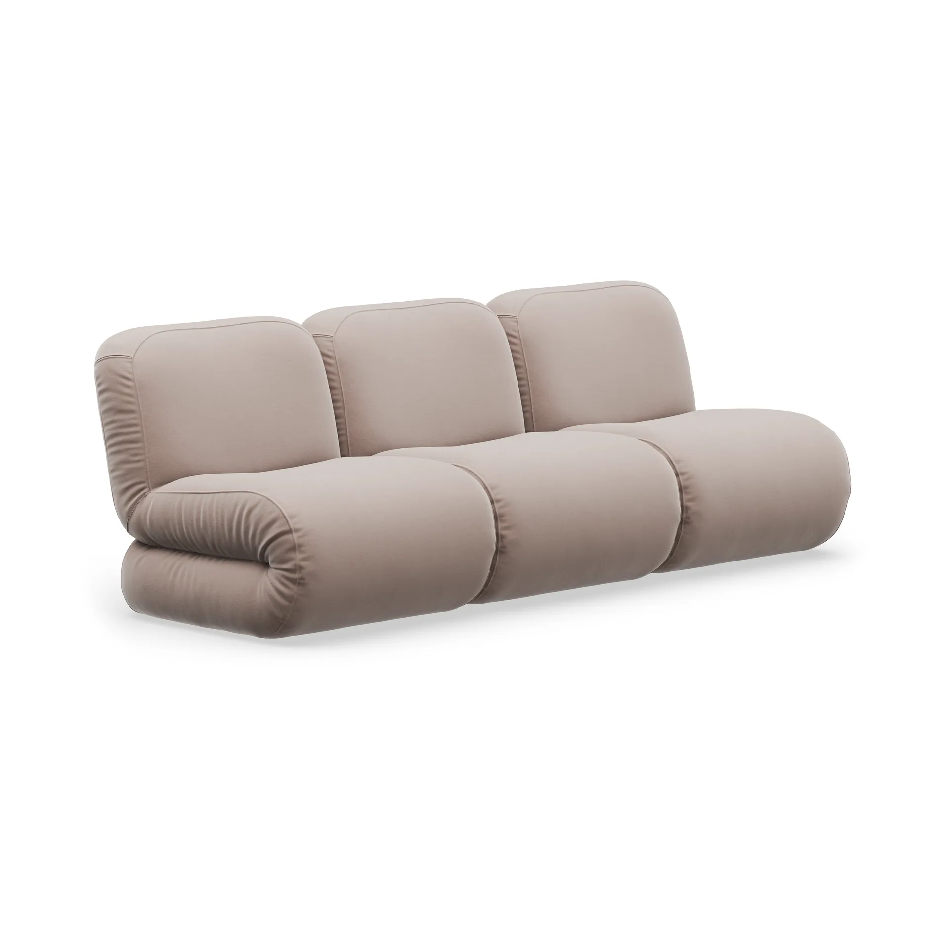 BAU sofa 3-personers, Megan sand,  Lammhults