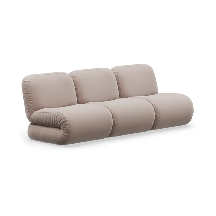 BAU sofa 3-personers, Megan sand - Lammhults