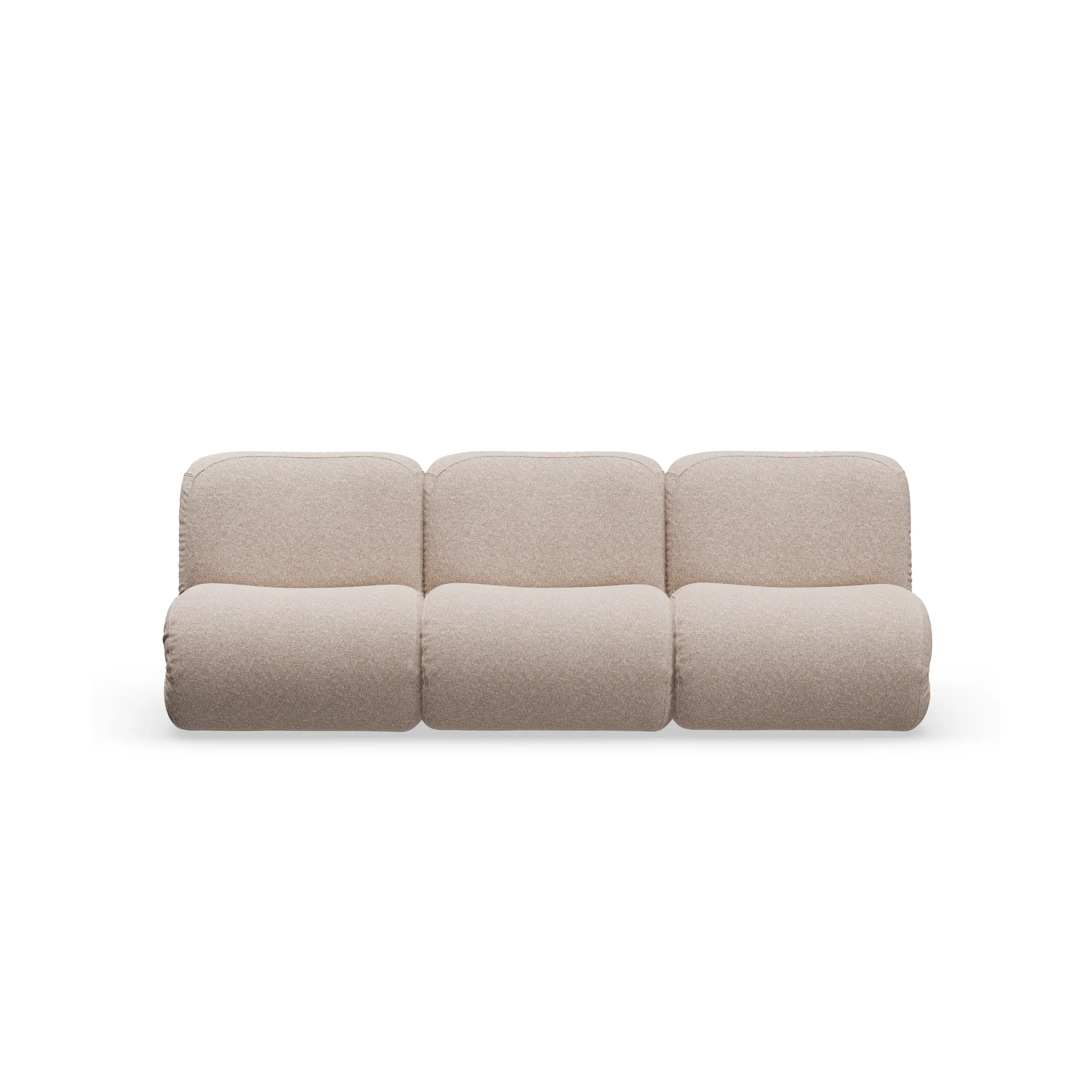 BAU sofa 3-personers, Zero beige,  Lammhults