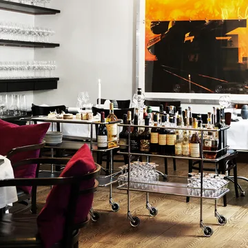 Cargo serveringsvogne - Hvidt laminat-krom - Lammhults