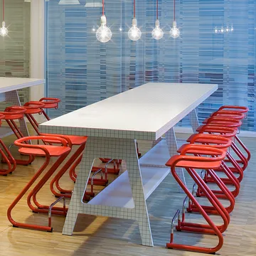 S70-3 barstol - Hvid-hvid - Lammhults