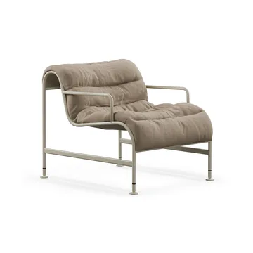 Sunny lænestol med armlæn - Banrum Hemp-beige stativ - Lammhults