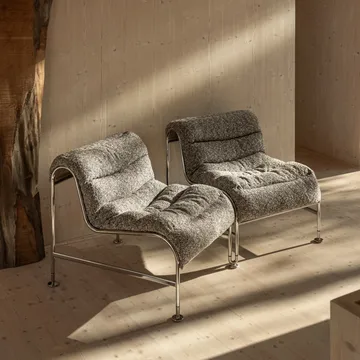 Sunny lænestol - Zero Sort-matsort stel - Lammhults