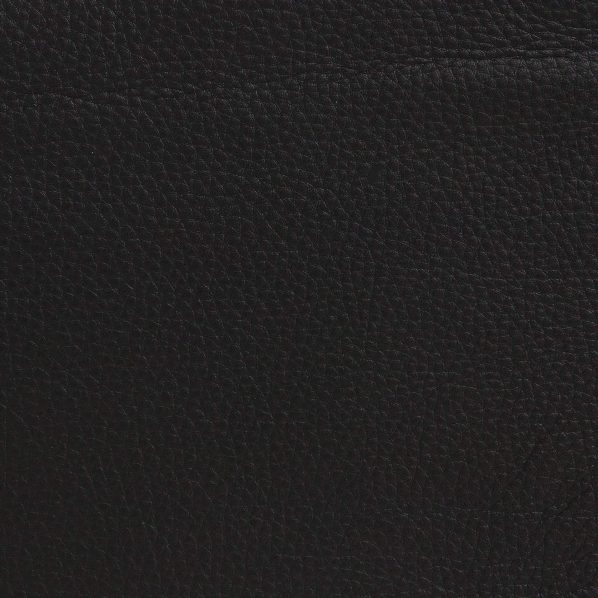 Taburet skammel, Sort læder-kromet stel, 45 cm Lammhults