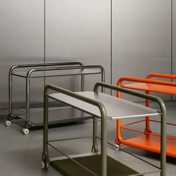 Tension rullevogn - Krom-graphit texture - Lammhults