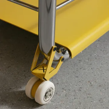 Tension rullevogn - Krom-signal yellow - Lammhults