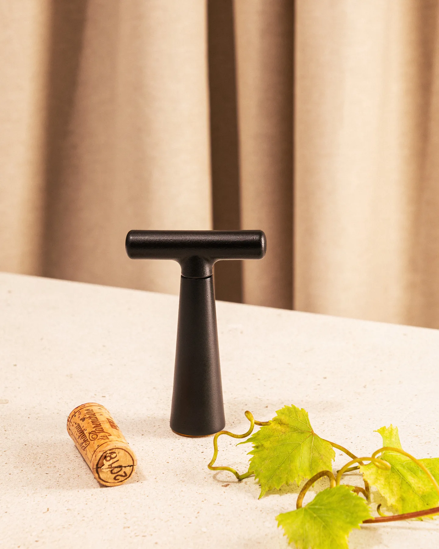 Le Vigneron proptrækker, Sort L'Atelier du Vin