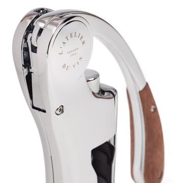 Oeno Motion proptrækker - Valnød-chrome - L'Atelier du Vin