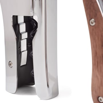 Oeno Motion proptrækker - Valnød-chrome - L'Atelier du Vin