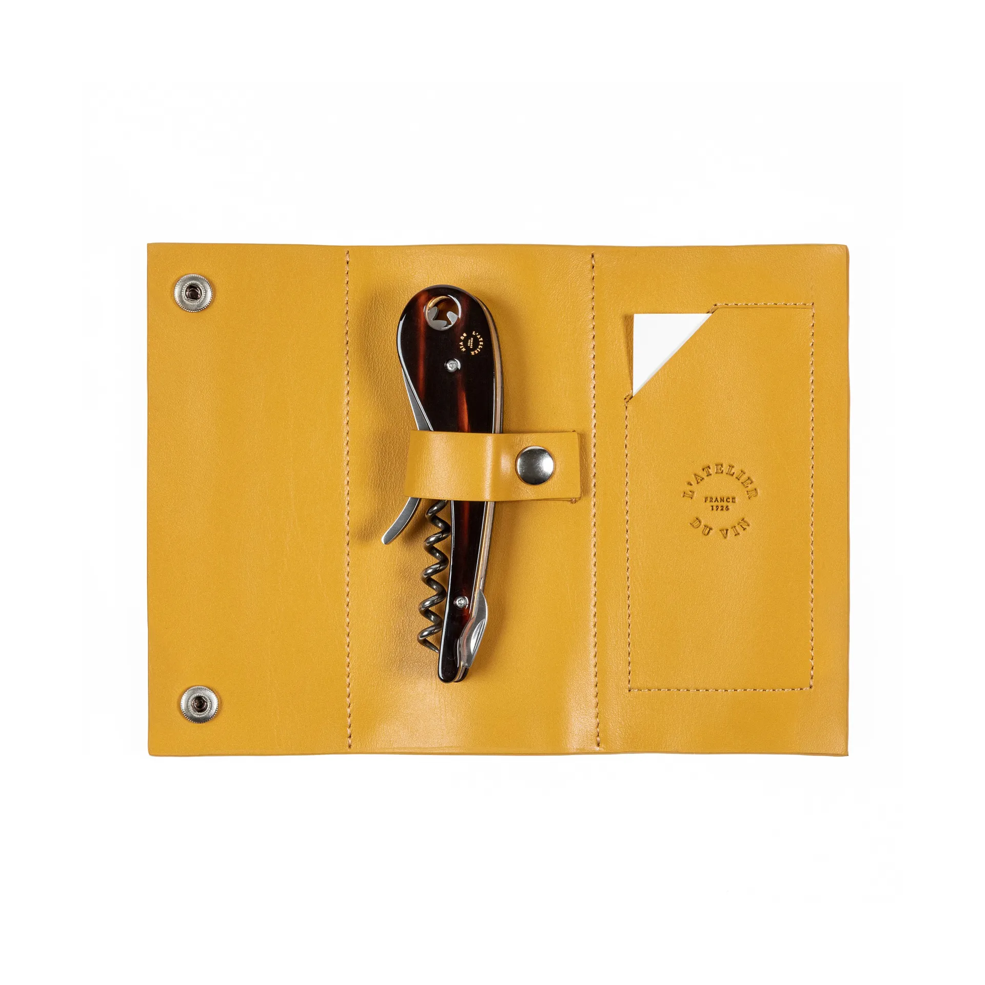 Soft machine nomad proptrækker læderetui, 2 dele L'Atelier du Vin