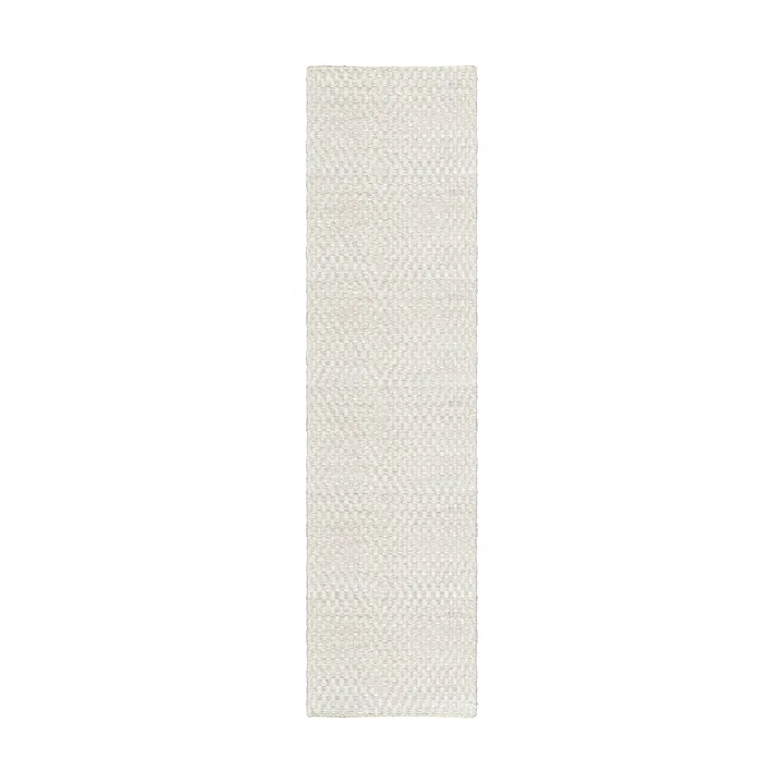Barley jutemåtte - Bone white, 75x240 cm - Layered