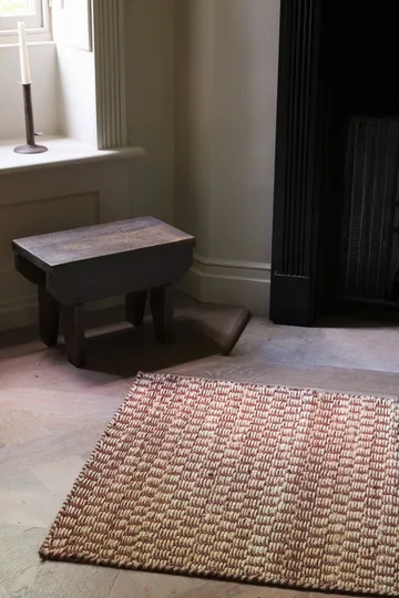 Barley jutemåtte - Burgundy, 75x240 cm - Layered
