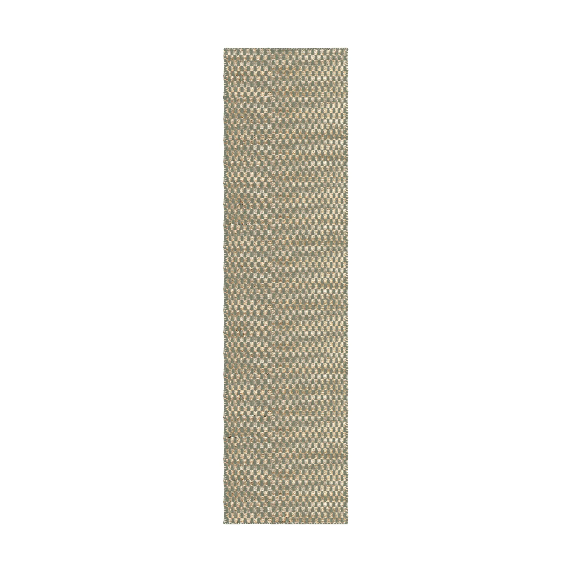 Barley jutemåtte, Sage, 75x240 cm Layered