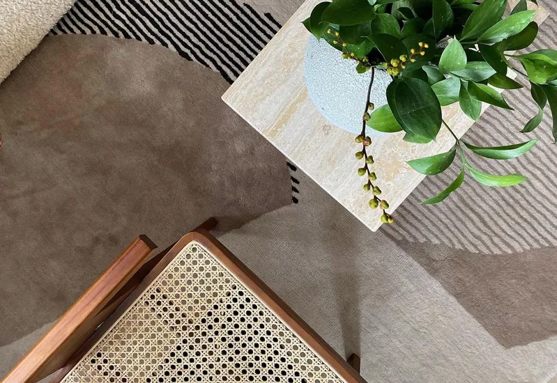 Birch uldtæppe, 200x300 cm Layered