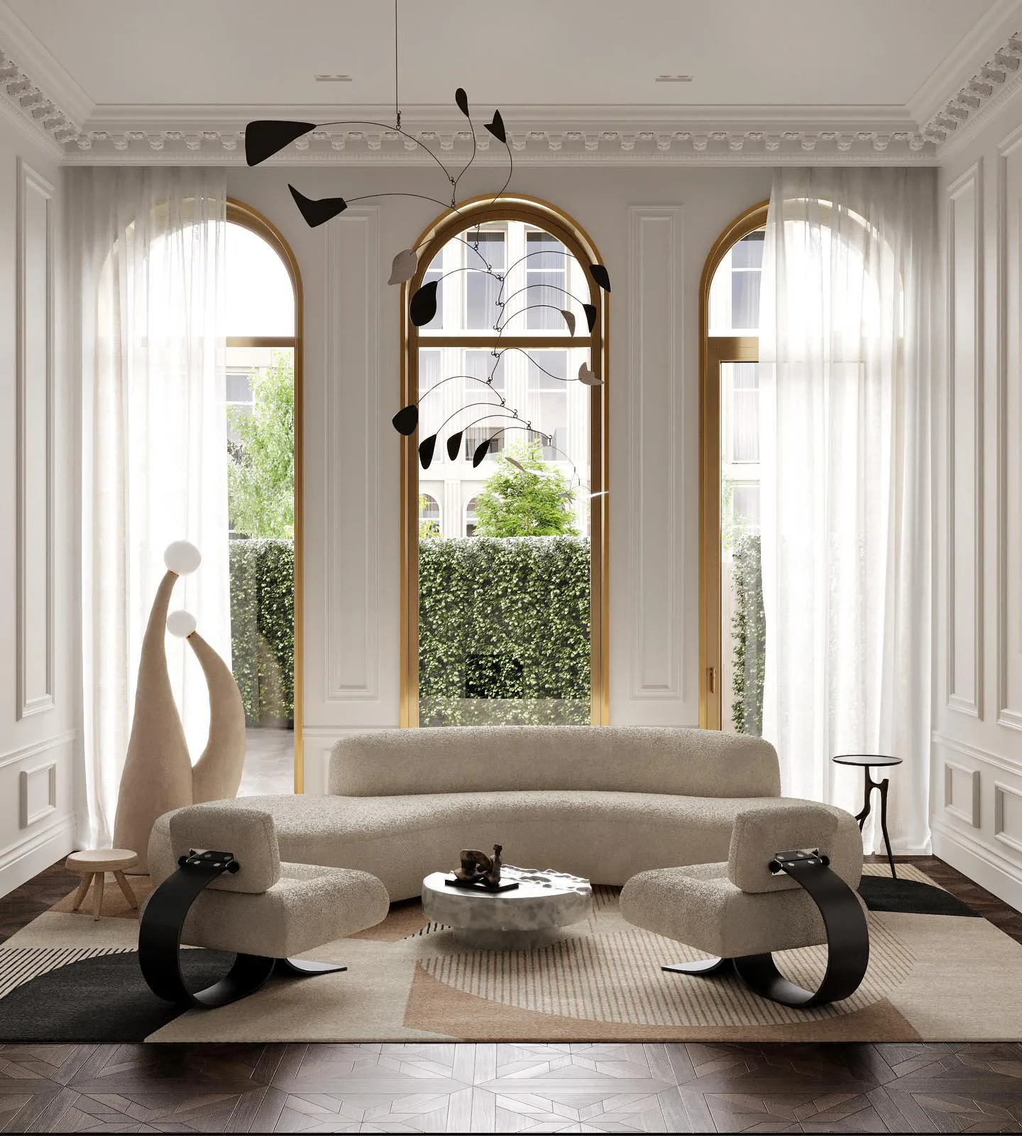 Birch uldtæppe, 200x300 cm Layered