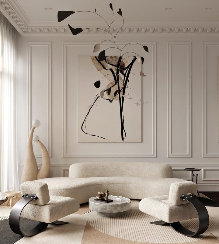 Birch uldtæppe, 300x400 cm Layered