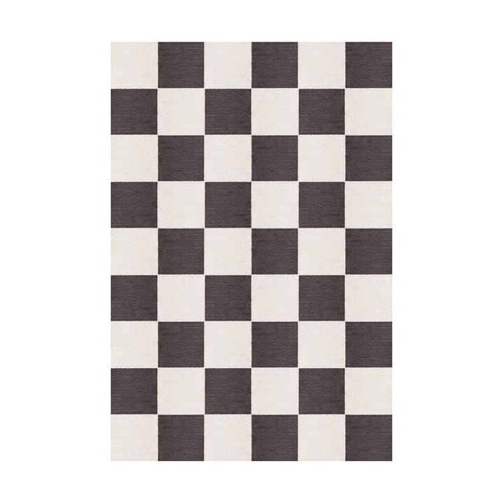 Chess uldtæppe - Black and white, 140x200 cm - Layered