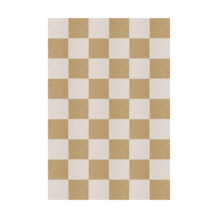 Chess uldtæppe - Harvest yellow, 140x200 cm - Layered