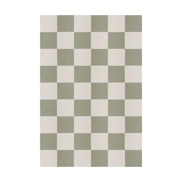 Chess uldtæppe - Sage, 200x300 cm - Layered