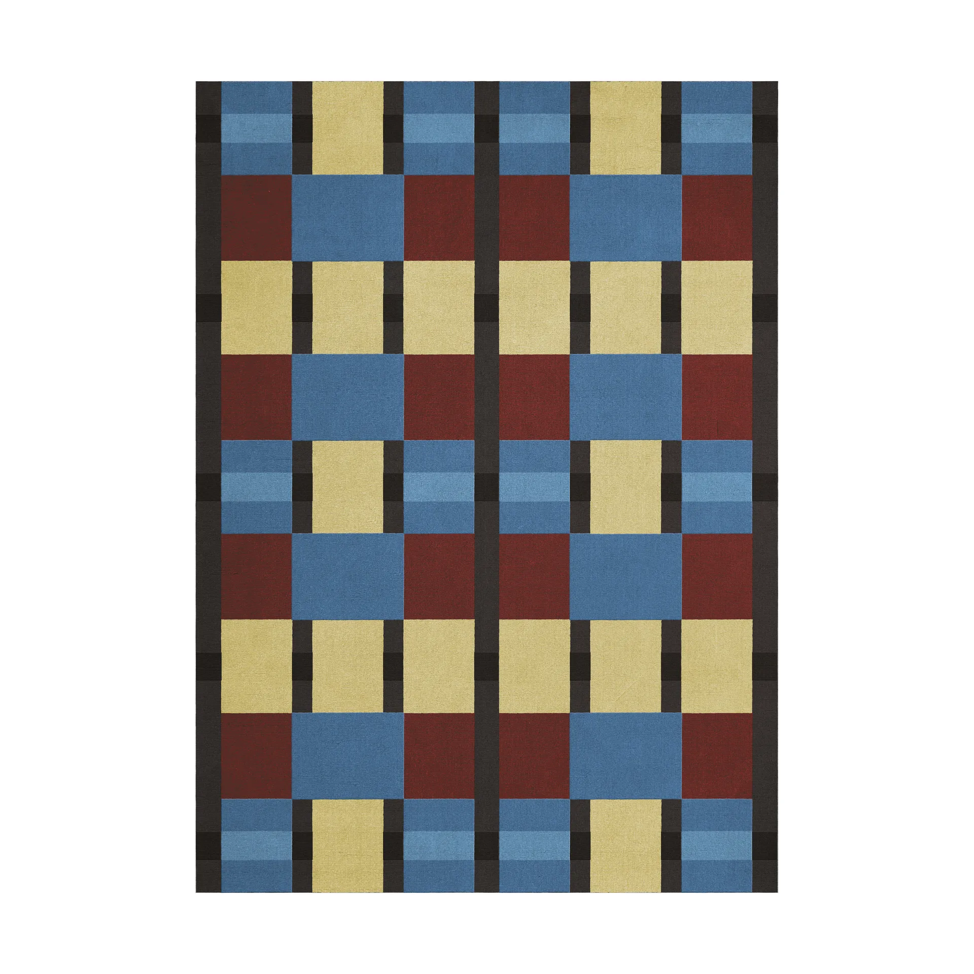 Evelina Kroon After Noon sky uldtæppe, 180x270 cm Layered