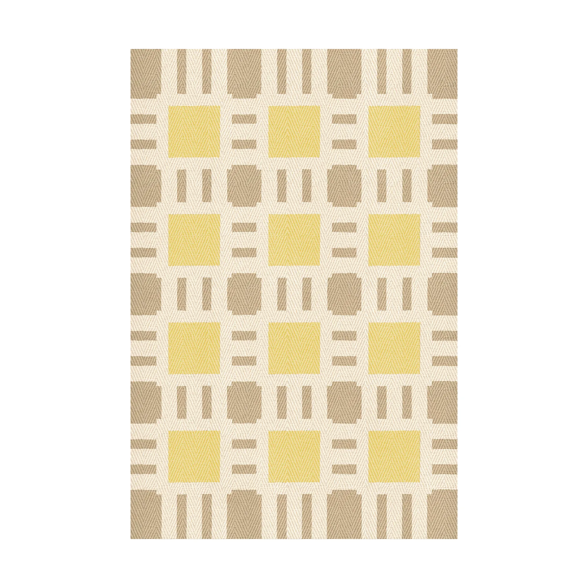 Evelina Kroon jutetæppe 200x300 cm, Sunny side up Layered