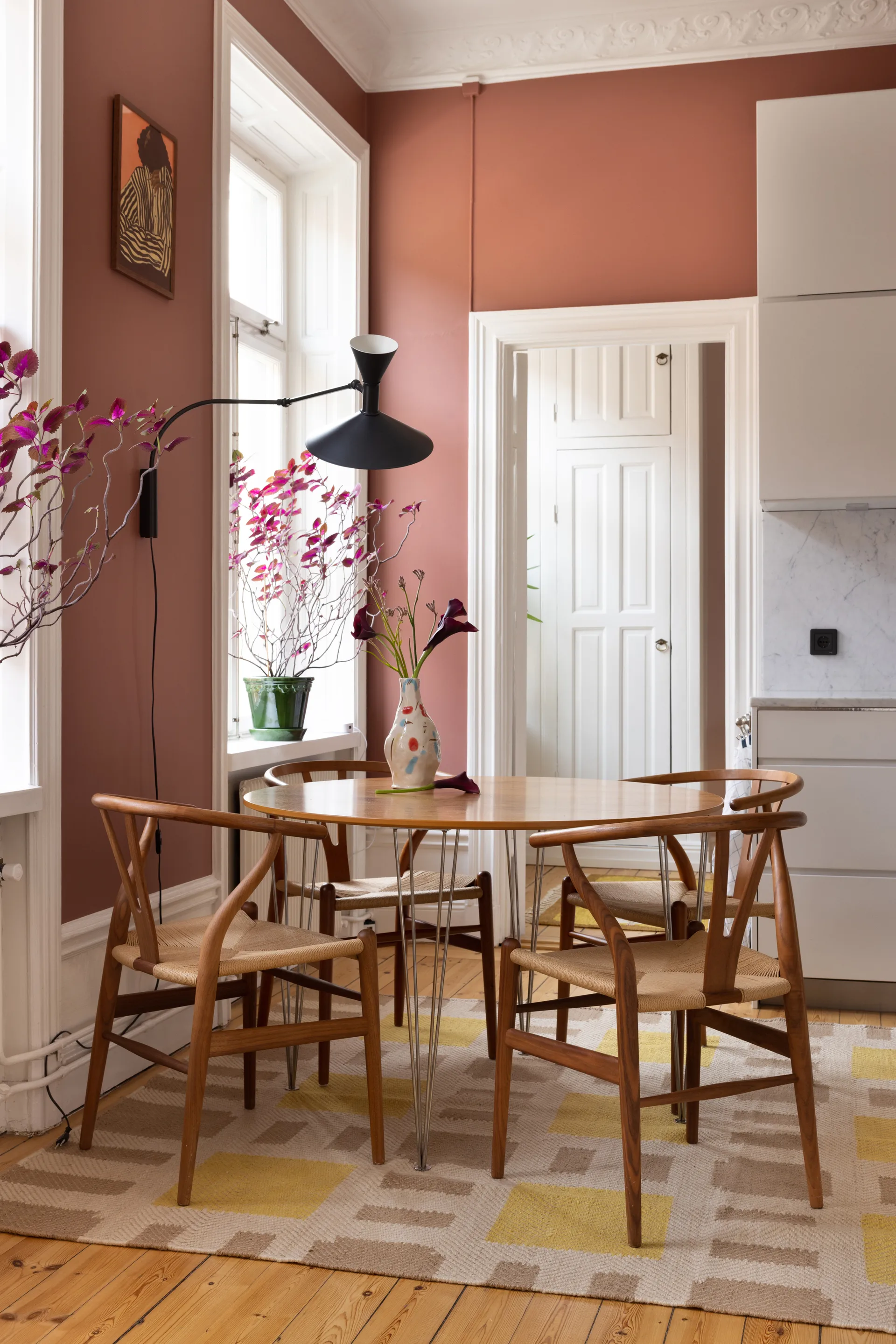 Evelina Kroon jutetæppe 200x300 cm, Sunny side up Layered