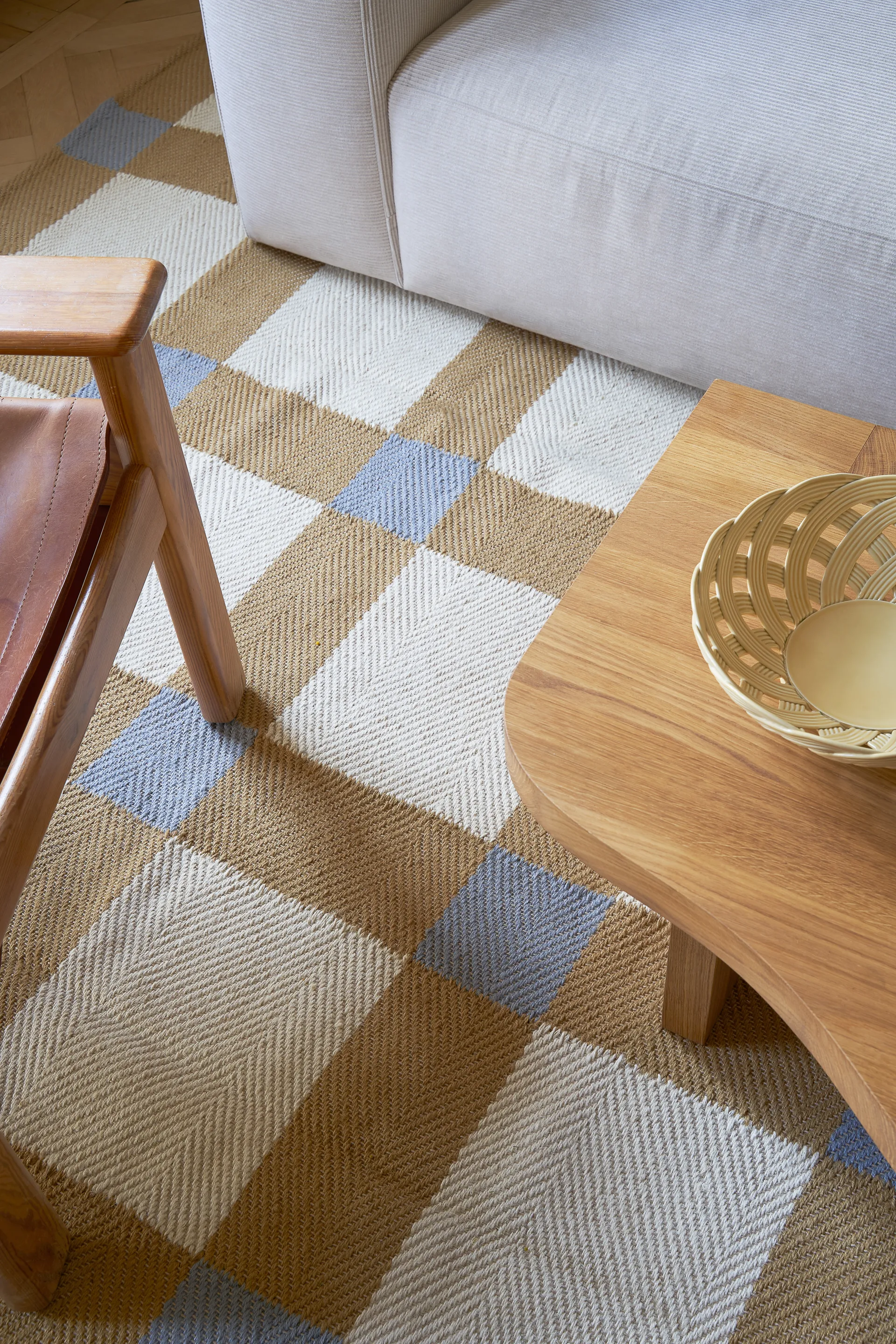 Evelina Kroon jutetæppe 250x350 cm, Dusk Layered