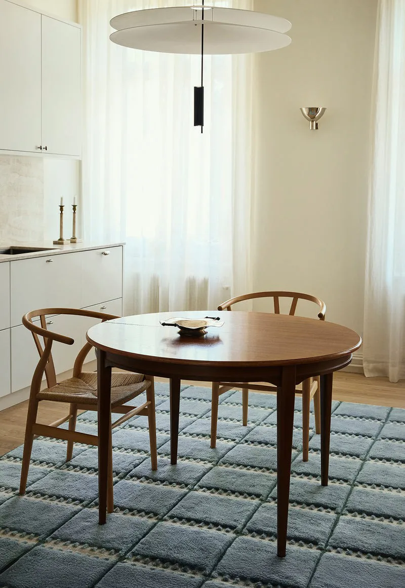 Lilly uldtæppe, Blue, 250x350 cm Layered