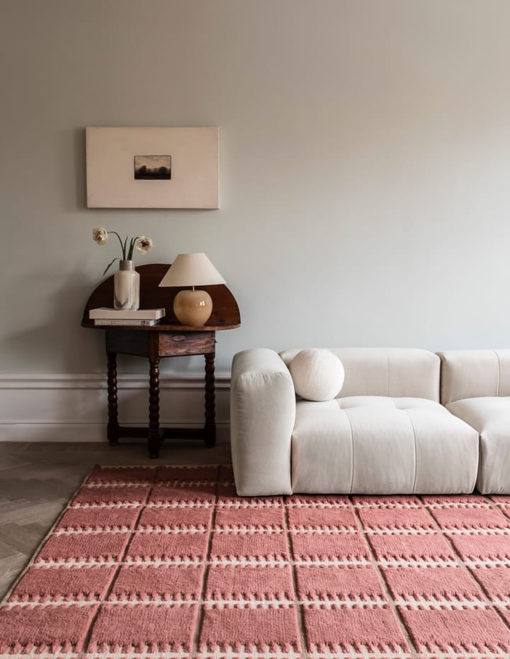 Lilly uldtæppe, Claret red, 300x400 cm Layered