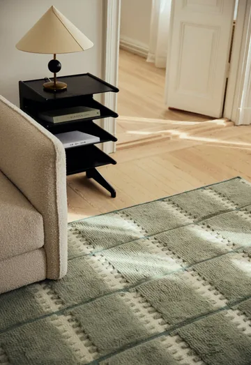 Lilly uldtæppe - Green, 250x350 cm - Layered