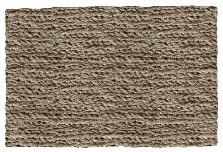 Lotta Agaton Chunky Hemp dørmåtte - Natural, 60x90 cm - Layered