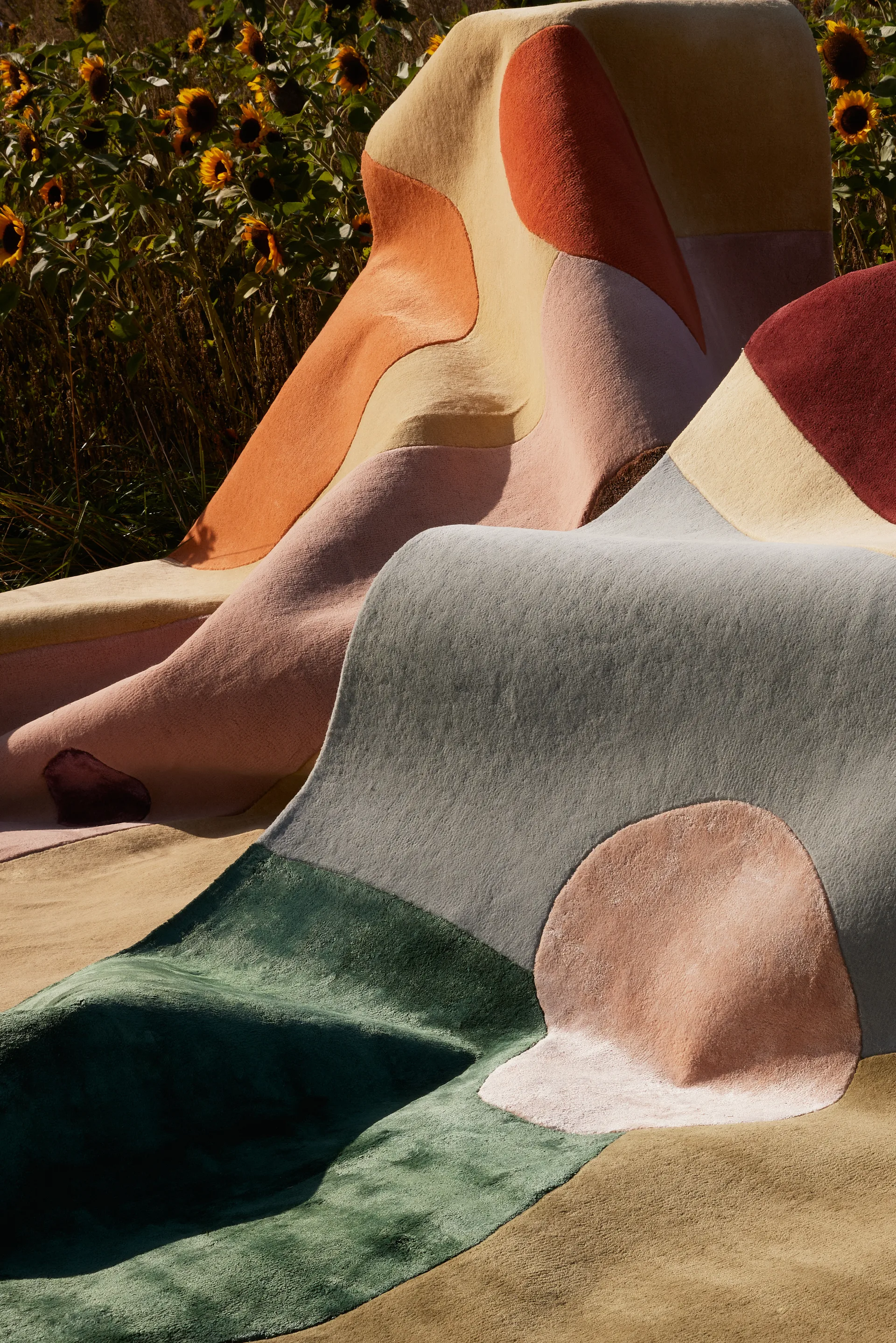 Magical garden uldtæppe, 200x300 cm Layered