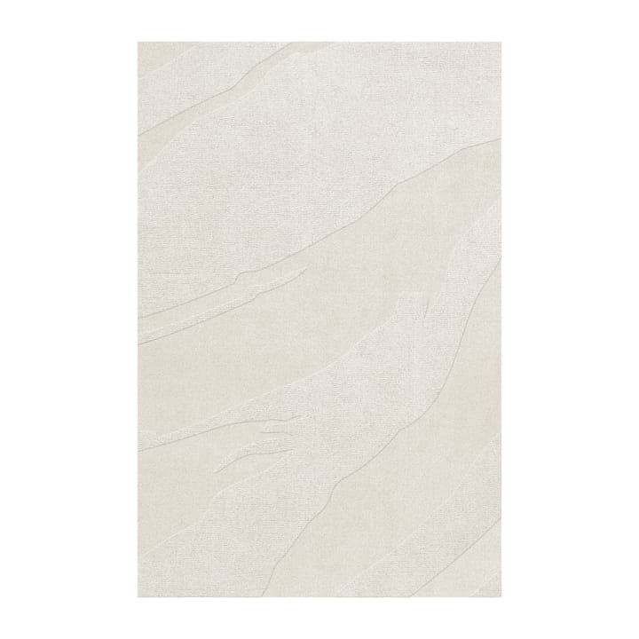 Nami uldtæppe - Bone White, 300x400 cm - Layered