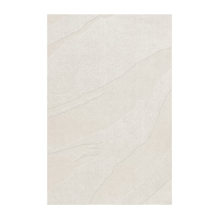 Nami uldtæppe - Bone White, 300x400 cm - Layered