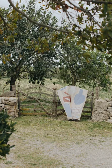 Picnic bomuldstæppe 130x220 cm - Beige - Layered